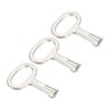 PATIKIL Key Shape Socket Spanner Key, 3 Pack Electrical Cabinet