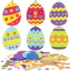 Orifinter Pack of 12 Easter Crafts Children, EVA Easter Gifts