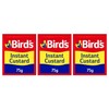 Birds Instant Custard Triple Pack Original Birds English Powder Imported