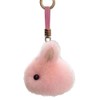 ELVRLA Super Cute Soft Round Rabbit Bunny Keychain Plush Rabbit