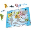 Larsen A34 Animals of the World Swedish Edition Frame Puzzle