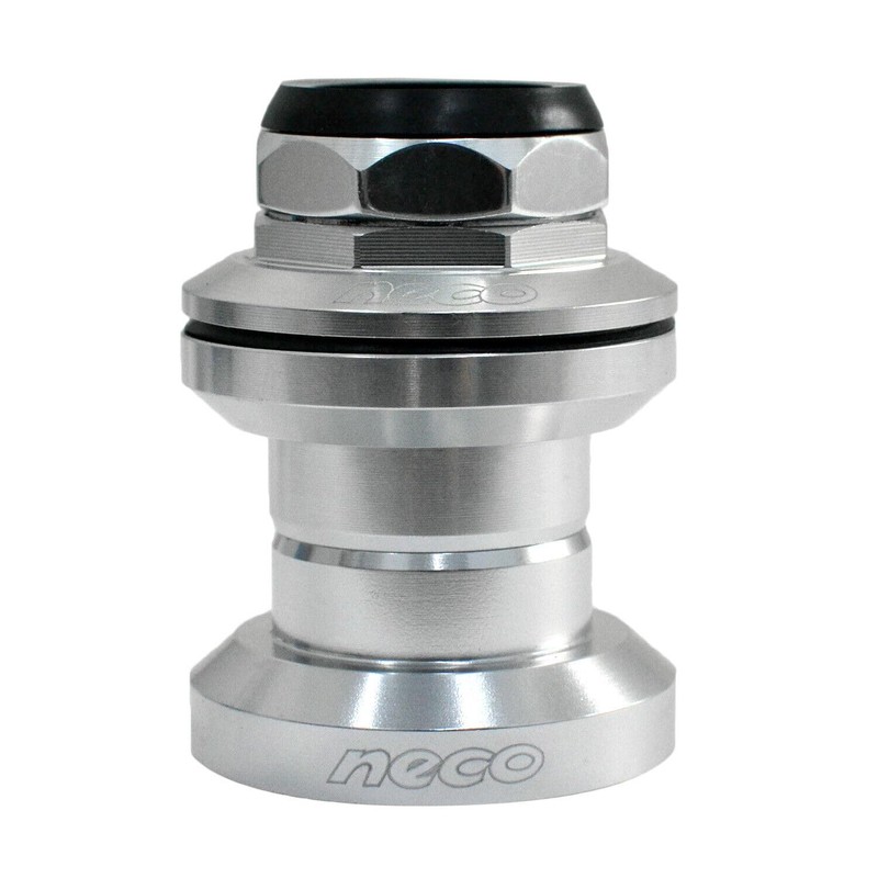 NECO 1" Threaded Headsets Bearing External Cup, Silver, NC2876