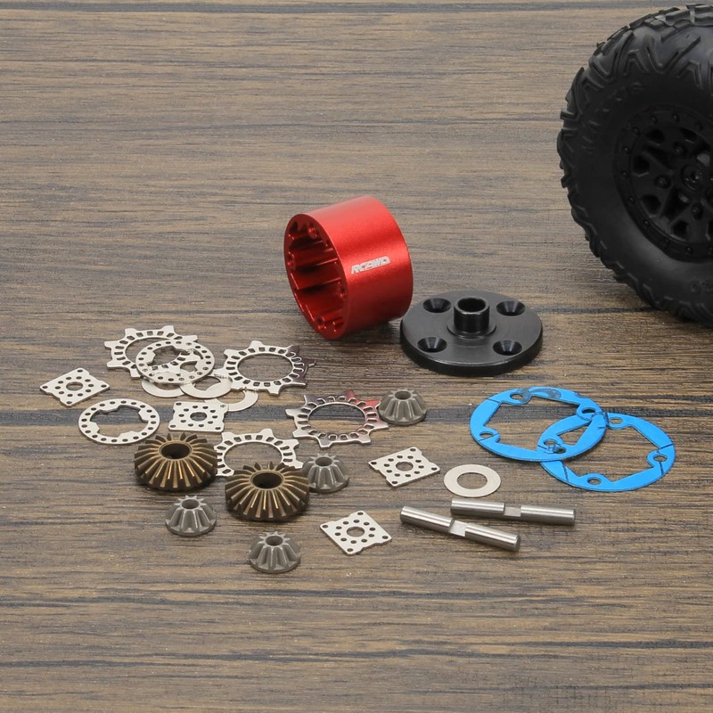 RCAWD Metal Diff Case Gear for Arrma Mojave Kraton Outcast