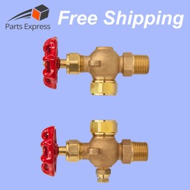 DUCO® Steamer Sight Glass Water Gauge Valve Set for STEAMASTER HPJ-2S Boilers
