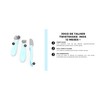 Twistshake Learn Cutlery - Cubiertos de acero inoxidable, 12 m