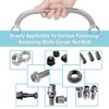 DURATECH Half Moon Box Wrench Set, SAE, 5-Piece, 5/16'' to