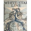 WHITE STAR LINE UNIQUE LOGO ADVERTISEMENT REPRINT