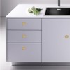 brandname RRRuo Seashell Cabinet Knobs Zinc Alloy for Wardrobe Dresser