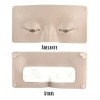 Modelo Práctica Maquillaje Sombras Ojos Aplicación Pestañas