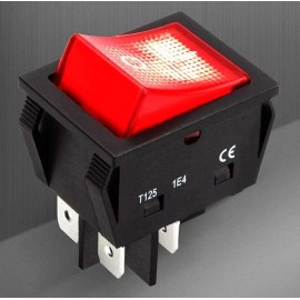 PlasmaDyn Replacement Rocker Switch 30A Fits Vulcan OmniPro 220 Multi-Process 120/240V