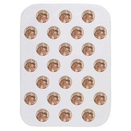 Azeeda 'Horse Girl' Baby Burp/Wash Cloth (BC00033154)