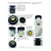 Westbrass Tip Toe 1-3/8" NPSM Fine Thread Bath Drain, Oil