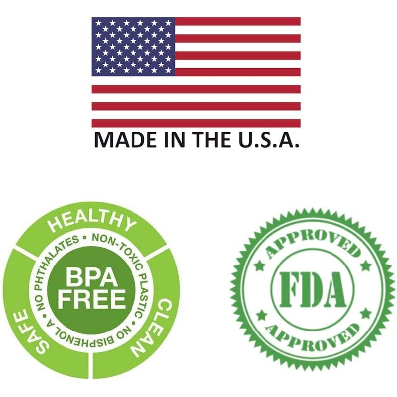 Child-Proof Reusable Washable Bags, Triple Track, Child Resistant Food Bags,