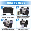 GSE Games & Sports Expert 6-Deck Automatic Card Shuffler, AC/DC-Power