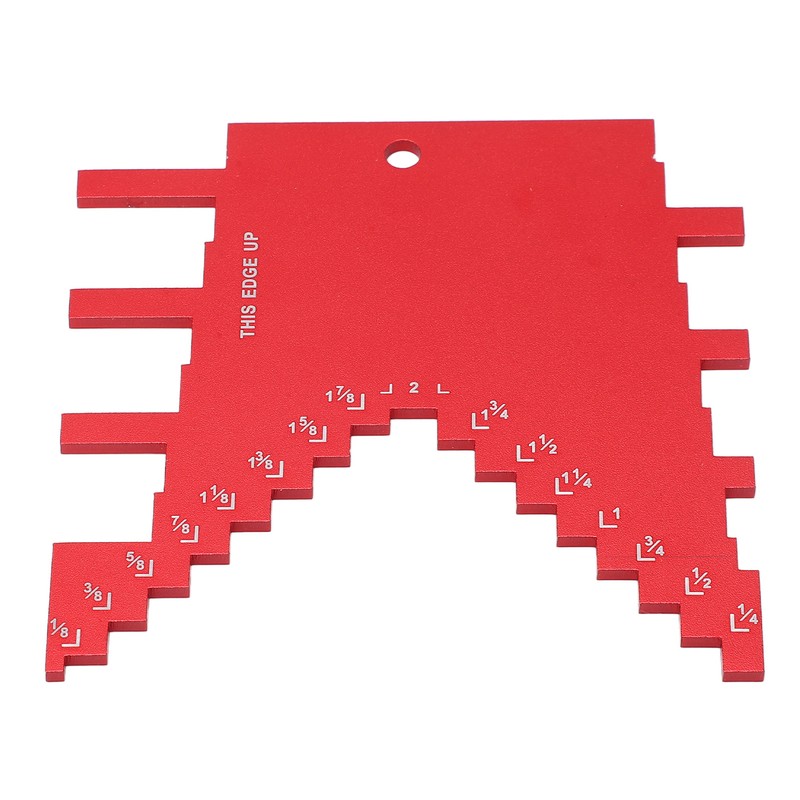 Step Depth Gauge 2 in 1 Aluminum Alloy Accurate Laser