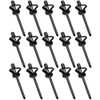 100Pcs Tri-Fold Exploding Aluminum Blind Rivet Tri Grip Rivet for