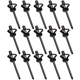 100Pcs Tri-Fold Exploding Aluminum Blind Rivet Tri Grip Rivet for Kayak Marine Boat Automotive - 4 x 18.8mm