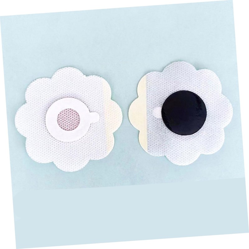 Outanaya 10pcs Moxibustion Blank Patches Stickers Portable Fixators Portable Moxibustion