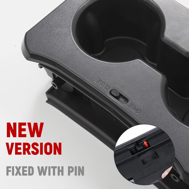 Mabett Upgrade Removable Rear Dual Cup Holder for Ford Bronco