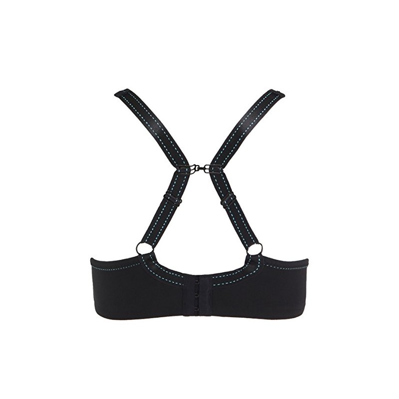 Chantelle Sujetador Convertible Deportivo de Alto Impacto para Mujer, Negro,