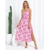 Women's Boho Beach Summer Maxi Dress Sleeveless Spaghetti Strap Twist