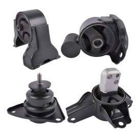 GELUOXI 3Pcs Engine Motor Mounts & 1Pc Transmission Mount Replacement for Hyundai Elantra 2007-2010 L4 2.0L 219102H250 219102H150