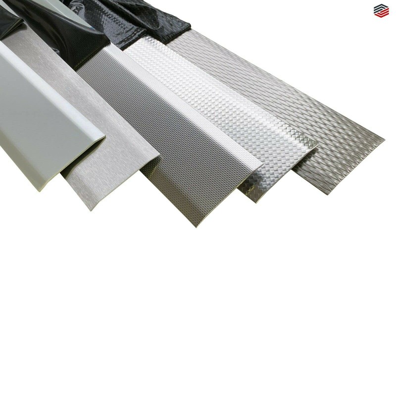 profile-metall Stainless Steel Transition Profile 40 mm Inner Side Dimensions,