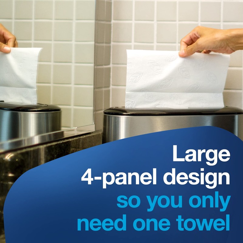 Tork Extra Soft Multifold Hand Towels White with Blue Leaf