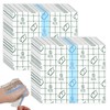 50 Waterproof Plasters, 10 x 12 cm Waterproof Transparent Bandage