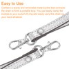 sourcing map Leather Wristlet Strap, 190mm/7.48" Hand Wrist Lanyard Leather