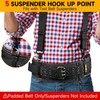 Padded Tool Belt,4-Inch Heavy Duty Tool Belts for Men with