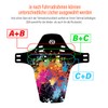 CNC Bicycle Mudguard, MTB/Mountain Bike Mudguard, 2 Pieces Rear and