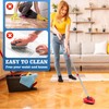 Spin Mop Head Replacement & Shower Floor Scrubber，Compatible with Ocedar
