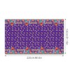 SWSATYW Ramadan Mubarak Disposable Plastic Tablecloth Party Decorations Ramadan Kareem