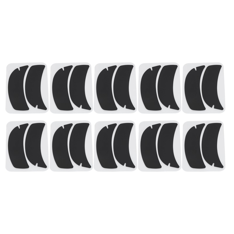 10 Pairs Eyelash Extension Under Eye Gel Pads Notch Flexible