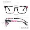 LAMBBAA Vintage Square Progressive Multifocal Presbyopic Glasses, Photochromic Gray Sunglasses