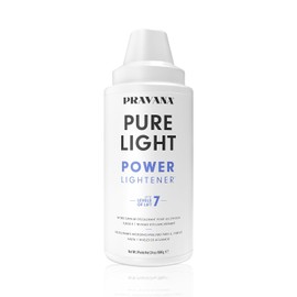PRAVANA Pure Light Power Lightener, Polvo Decolorante Profesional con Base Violeta, Hasta 7 Niveles de Aclaración para Balayage y Limpieza de Color, Fórmula Anti-Amarillo, 709.7ml