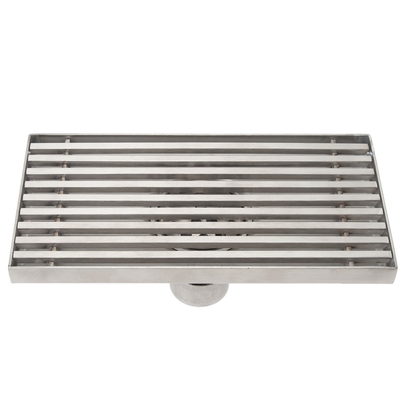 304 Stainless Steel Linear Shower Drain Thickened Lengthened 8 Inch