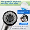 Kitchen Faucet with Sprayer, Brushed Nickel Kitchen Sink Faucet with