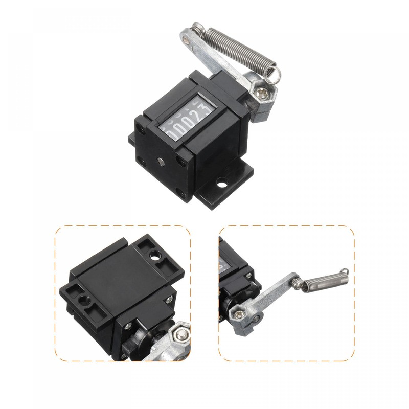 uxcell Manual Tally Counter with Spring, 5 Digits Tally Counter
