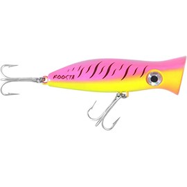 Halco RP080#R1 Roosta Popper 80#R1, Pink Fluoro