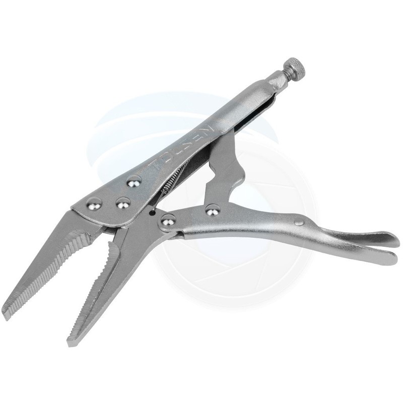 TOLSEN 9" Needle Nose Locking Vise Grips - Drop Forged
