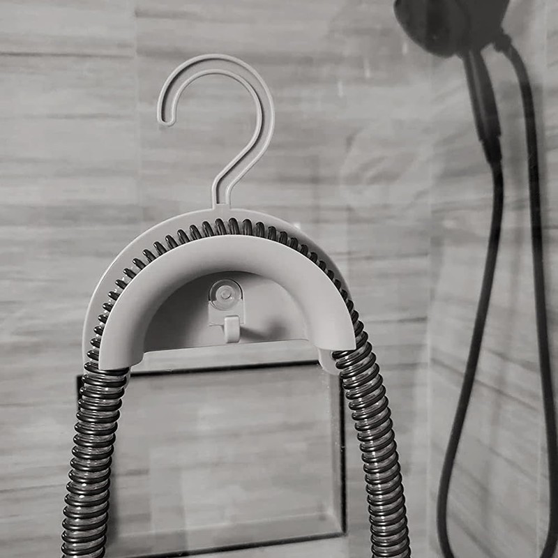 CPAP Hose Holder with Hook Hanger and Suction Cup White