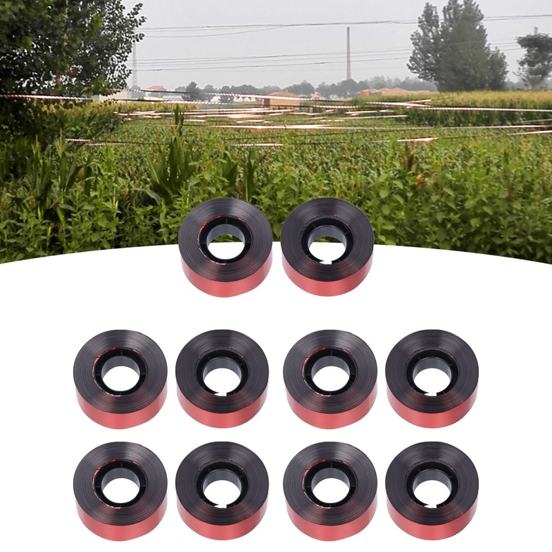 10PCS 2.5CMx60M Bird Deterrent Reflective Scare Tape Bird Repellent Ribbon