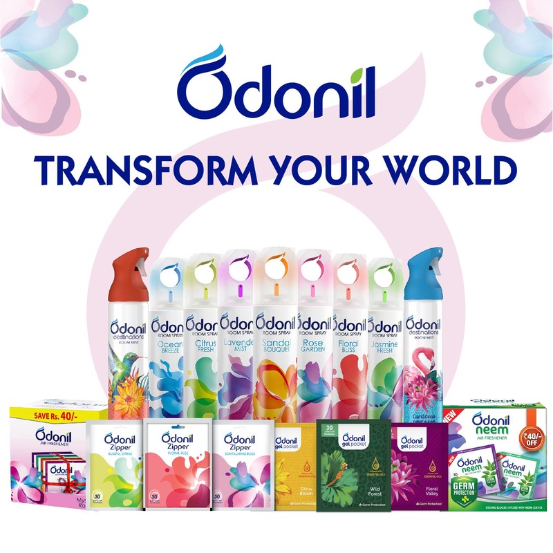 Odonil Nature Air Freshener (Pack of 4) Net 200gm