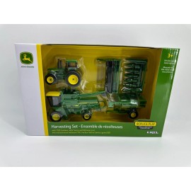 Ertl NEW John Deere ERTL 1/64 Vintage Harvesting Set Die Cast Replica - LP81106