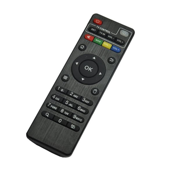 ZUMKUNM IR Replacement Remote Controller for Android TV Box MXQ