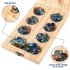 AMEROUS Wooden Mancala Board Game Set - Folding Board -