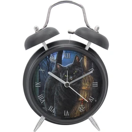 Nemesis Now Black Cat - 'A Brush with Magick' by Lisa Parker - Alarm Clock
