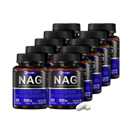 From Bio Premium NAG N-Acetyl Glucosamine 30 tablets x 10 boxes/10 months / 프롬바이오 프리미엄 NAG N-아세틸 글루코사민 30정x10박스/10개월